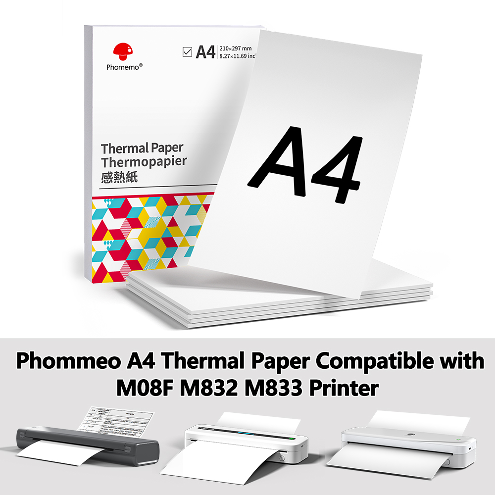 Commercial Label Printing Machine - Термобумага Phomemo, бумага для принтера A4,