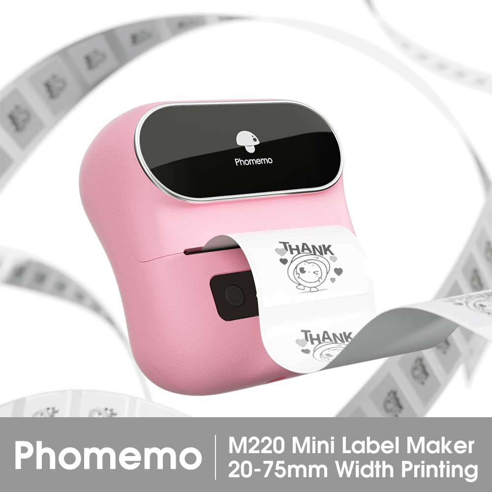 Commercial Label Printing Machine - Устройство для изготовления этикеток Phomemo M220,