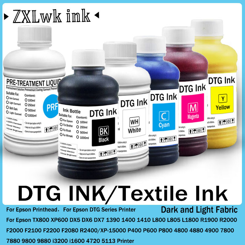 Direct To Garment Ink - Чернила DTG 250 мл для текстиля,