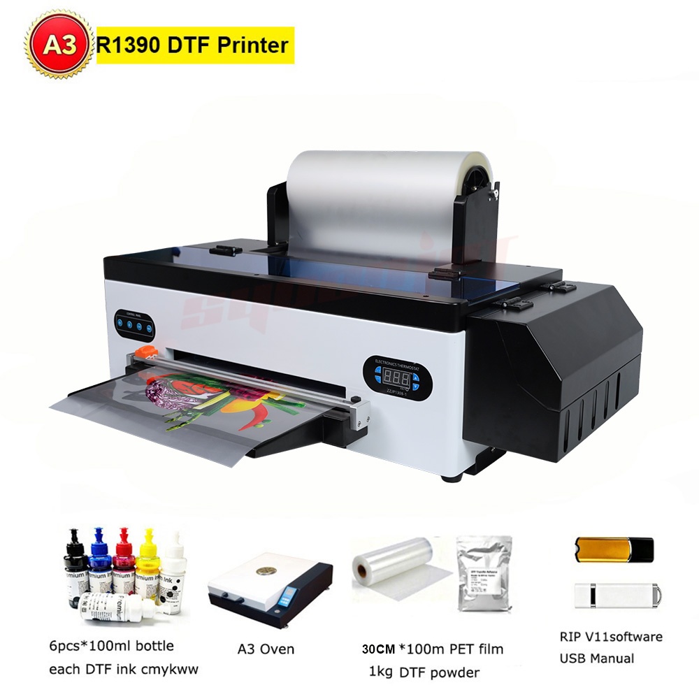 Commercial Printing Machine For Clothes - Принтер A3+DTF с печатающей головкой Epson