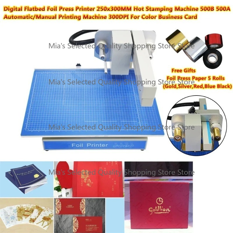 Автоматический/Ручной Термопре – обзор и цена Foil Transfer Machine