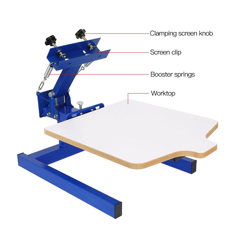 Ручная монохромная машина для  – обзор и цена Commercial Printing Machine For Clothes