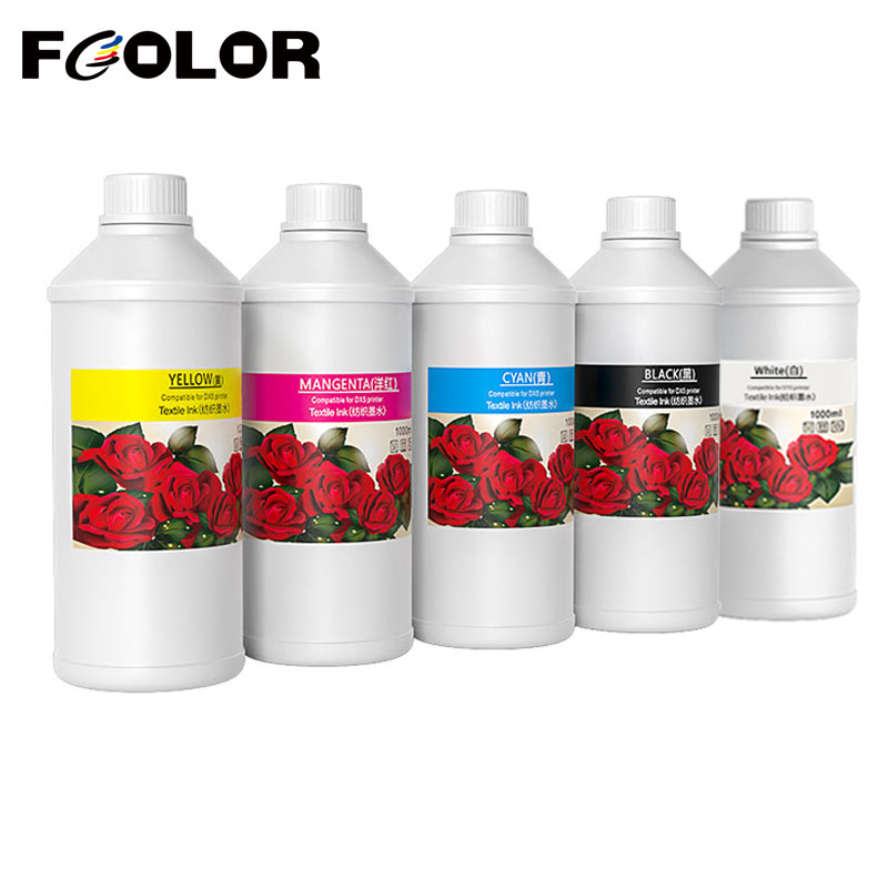 Чернила Fcolor 1000 мл для пря – обзор и цена Direct To Garment Ink