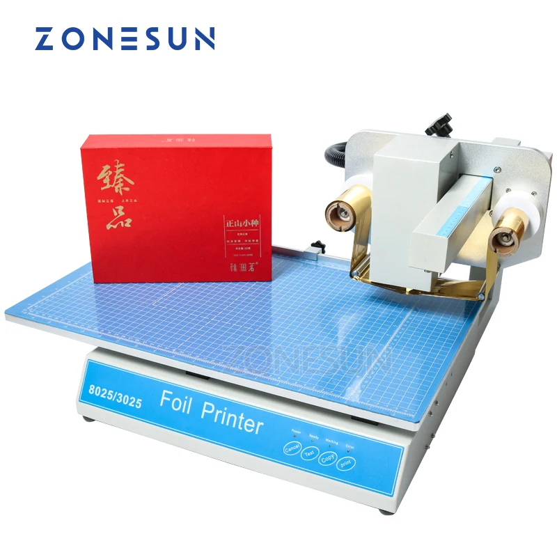 ZONESUN 8025, машина горячего  – обзор и цена Foil Transfer Machine