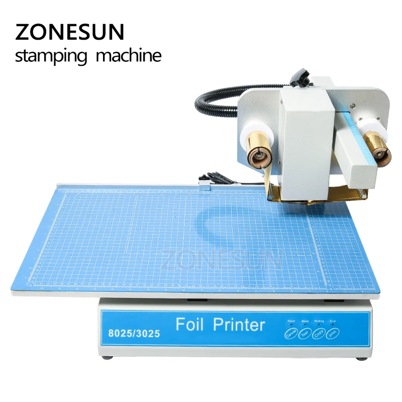 ZONESUN 8025, машина горячего  – обзор и цена Foil Transfer Machine
